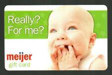 MEIJER Really? For Me? Excited Baby ( 2010 ) Gift Card ( $0 ) picture