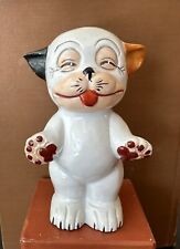 Vintage 1930s Bonzo the dog comic porcelain ceramic bank made in Japan picture