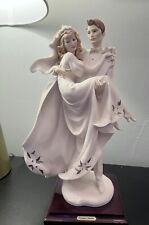 Giuseppe ARMANI Bride Groom HAPPINESS FOREVER Wedding Figures Bone China W Box picture