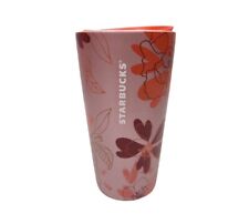 Starbucks Valentines Day Ceramic Tumbler 12 Oz 2021 Holiday Pink picture
