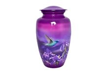 Hummingbird Cremation Urns for Human Ashes Adult Memorial 200 LBs Velvet Bag picture