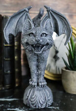Bizarre Gothic Eureka Bat Winged Cat Gargoyle Statue 7