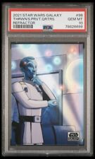 2021 Topps Star Wars Galaxy Chrome Thrawn's Private Quarters Refractor PSA 10 picture