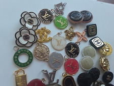 Gucci  Dior Versace Zipper Pull buttons mix lot of 36 mix picture