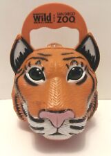 Very Rare Vintage San Diego Zoo's Wild Animal Park 3D Tiger Head Lunch Box 7x6