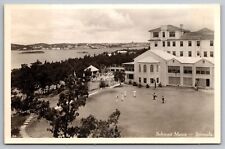 Belmont Manor. Golfing. Bermuda Real Photo Postcard. RPPC picture