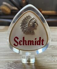 Vintage Schmidt Lucite Beer Tap Handle 4” Arrowhead Rare picture