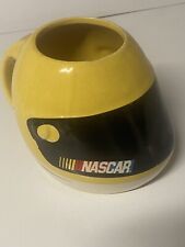 Vintage 2003 Nascar Yellow Helmet Racing Coffee Mug picture