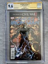 Marvel Comics Invincible Iron Man 9 2nd Print CGC 9.6 Signature Series 1st Riri picture