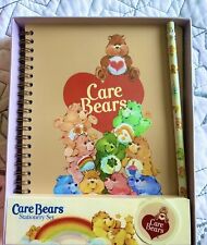 Vintage Style Care Bears Stationary Set - Brand New 2024 Journal And Pencil picture