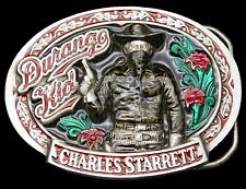Charles Starrett Durango Kid Western Cowboy Actor Belt Buckle picture
