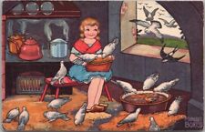 Vintage Artist-Signed MARGARET BORISS Postcard Fairy Tale CENDRILLON Cinderella picture