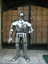 Medieval Knight Wearable Suit Of Armor Crusader Gothic Full Body Armour LO40 picture