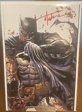 Batman #136 Battle Damage SDCC SIGNED by Tyler Kirkham with COA picture