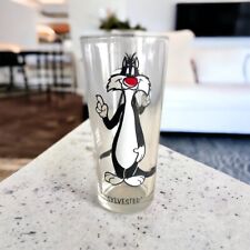 Vintage 1973 Looney Tunes Pepsi Glass Warner Brothers Sylvester picture
