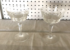 Vintage Champagne or Tall Sherbet Glasses, Set of 2,  Chantelle by Cristal picture