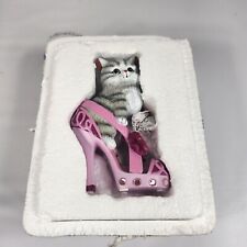 HAMILTON 'Furry Supportive' Kayomi Harai Purr-fectly Heeling Kitty Cat Figurine picture