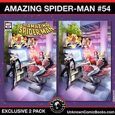 [2 PACK] AMAZING SPIDER-MAN #54 UNKNOWN COMICS SAOWEE EXCLUSIVE VAR (07/31/2024) picture