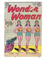 Wonder Woman #62 DC 1953 Origin of Wonder Woman's ID Combine Shipping picture