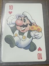 OFFICIAL LICENSED VINTAGE 1989 NINTENDO CARD GAME SUPER MARIO LUIGI PLAYING CARD picture