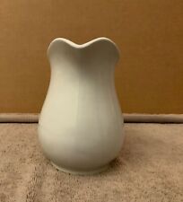 Antique Wedgwood & Co Royal Stone China Off White Ironstone Pitcher England, 7” picture