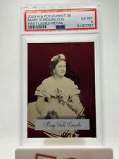 2020 Historic Auto POTUS The First 36 Ladies Red Alloy Mary Todd Lincoln PSA picture