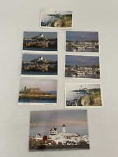 Vintage Maine Older Lot of 8 Portland Maine Postcards 0124a picture