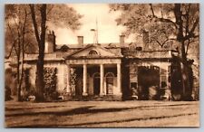 Monticello. East Front. 1928. Charlottesville Virginia Postcard. VA picture