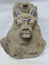Ancient Egyptian antiquities bust Lioness Sekhmet Statue, Goddess of war picture