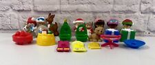 Lot of 24 Fisher Price Little People Figures Advent Calendar 100% Complete picture