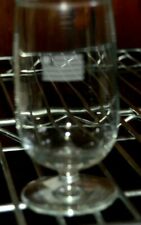 Lot 18 VINTAGE US AIR AIRLINES WINE GLASSES ETCHED LOGO ON GLASS & TRAY picture
