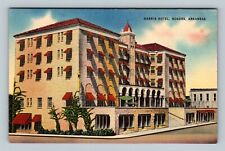 Rogers AR, Harris Hotel, Arkansas Vintage Postcard picture