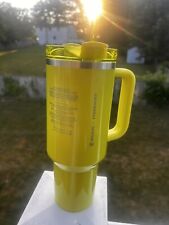NEW STANLEY X Starbucks 2024 Summer Exclusive Lime Green Shimmer 40oz Tumbler picture