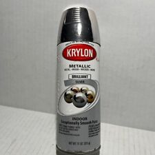 Krylon Metallic Brilliant Silver 51511 Indoor 2007 Spray Paint 11 oz picture