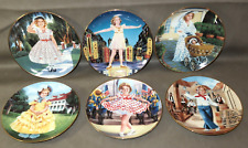 Lot of 6 Vintage Danbury Mint Shirley Temple Collector Plates picture