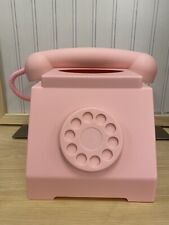TARGET Bullseye Pink Telephone 80s Vintage Style Tissue Box Cover Summer 2024 💕 picture