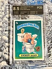 1985 Garbage Pail Kids Matte Back Jason Basin #14B FCG 8.5 NR-MINT (SB) picture