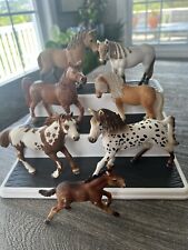 Schleich Horses Lot Of 7 ‘01 To ‘18 Some Retired Good To Excellent Condition picture