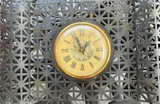 Vintage Mid Century Metal Rite Mfg Co Working Electric Wall Clock picture