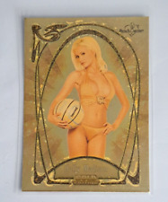2007 BENCHWARMER GOLD EDITION #15 HOLLY MADISON (BASE CARD) picture