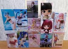 Anime Mixed set Laid Back Camp Idle Master etc. Girls Figure lot of 12 Set sale picture