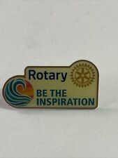 Vintage Rotary International Be the Inspiration Lapel Pin picture