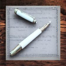 Authentic White & Silver Montblanc Fountain Pen , Mumbai Openbox, Serial Number picture