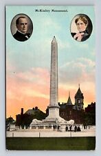 Buffalo NY-New York, McKinley Monument, Antique, Souvenir Vintage c1911 Postcard picture