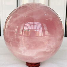 3240g Natural Pink Rose Quartz Sphere Crystal Ball Reiki Healing picture