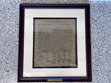THE EASTON PRESS, FRAMED, MATTED COPY OF DECLARATION OF INDEPENDENCE picture