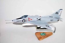 VA-36 Roadrunners A-4 Model, 1/27th Scale, Mahogany, Navy picture