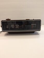 Vintage Panasonic RC-6030 Flip Clock AM FM Radio Groundhog Day Working READ picture