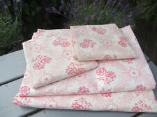 Set of two  Vintage  Duvet Covers  and  two Pillowcases  Pink Flowers Unused RAR picture
