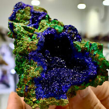 125G   NBEST NATURAL Azurite/Malachite crystal minerals specimens picture